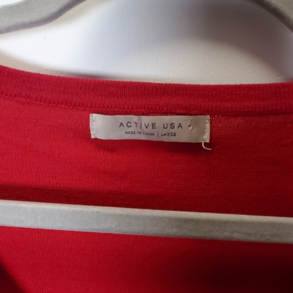 Active basic red sweater - Picture 3 of 7